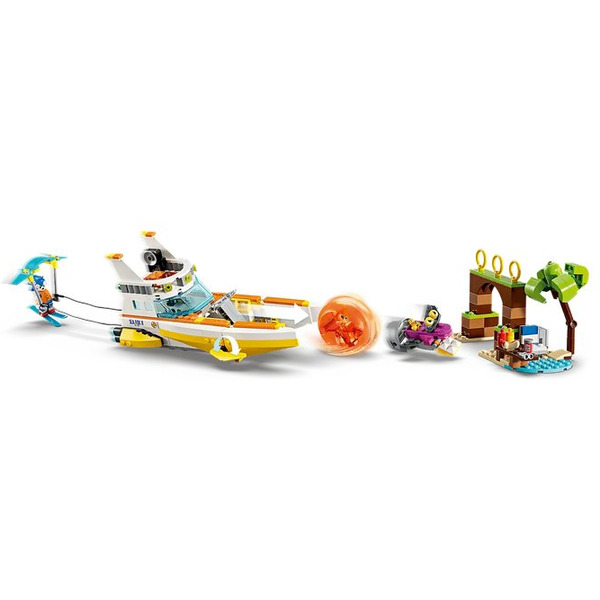Конструктор LEGO Super Sonic Приключения на лодке Тейлза 76997