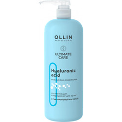 Кондиционер для волос Ollin Professional Ultimate Care Увлажняющий с гиалуроновой кислотой, 1000 мл