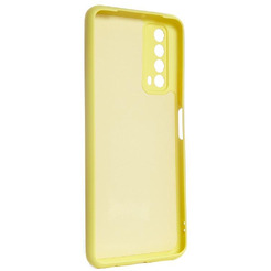 Бампер Bingo Liquid TPU для HUAWEI P Smart 2021 Желтый