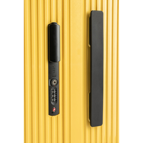 Чемодан DoubleW 005# (S, желтый)