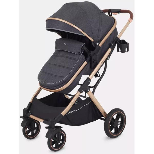 Детская коляска Rant Basic Pulsar Gold 2 в 1 RA160 (Grey)