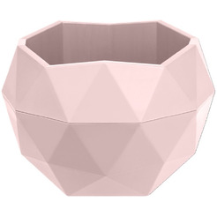 Кашпо La Decoro Топаз КШ-9117 (бежево-розовый)