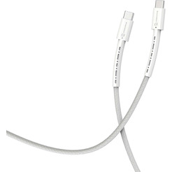 Кабель ATOMIC WILDCORE USB-C - USB-C PD 60W 30.366 (белый)