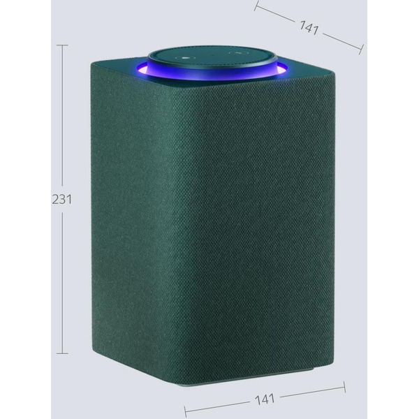 Умная колонка Яндекс Станция Макс с Алисой и Zigbee (YNDX-00053Z) зеленый
