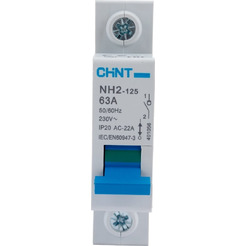 Выключатель нагрузки Chint NH2-125 1P 063A 401056