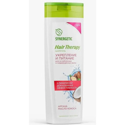 Шампунь Synergetic HAIR THERAPY Укрепление и питание 400 мл