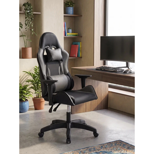 Игровое кресло byroom RG FLEX leather grey BRGL025/G