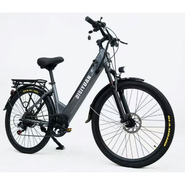 Электровелосипед AVM Grand 26 (серый)