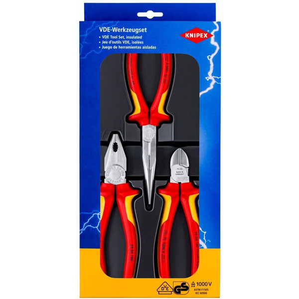 Набор пассатижей Knipex 00 20 12