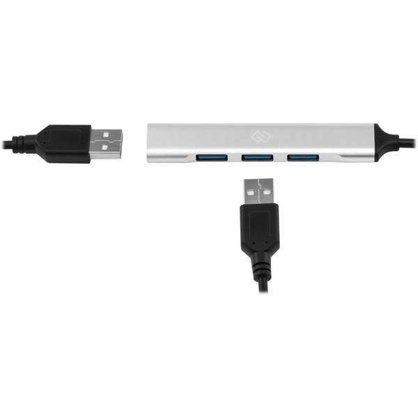 Разветвитель USB-C + USB-A Digma DHUB-4USB-AC-2.0