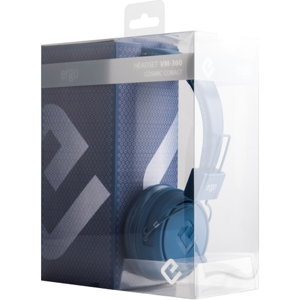 Наушники ERGO VM-360 Cosmic Cobalt