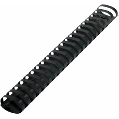 Пластиковые пружины для переплета BRAUBERG A4 38 мм 50 шт 530821 (черный)