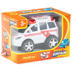 Автомобиль Полесье Торнадо 78582 гоночный (розовый)