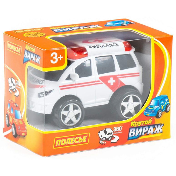 Автомобиль Полесье Торнадо 78582 гоночный (розовый)