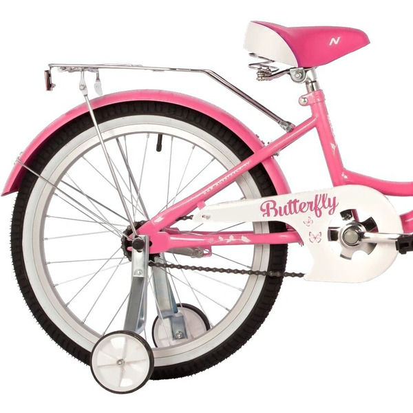 Детский велосипед Novatrack Butterfly 20 2023 207BUTTERFLY.PN23 (розовый)