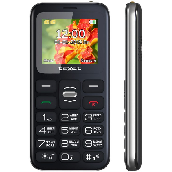 Телефон TEXET TM-B209 (черный)