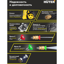 70/8/33 Минимойка Huter W-5-2600 PRO