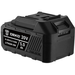 Аккумулятор Deko R-UNV5.0 CORE 083-1016 (20В/5 Ач)