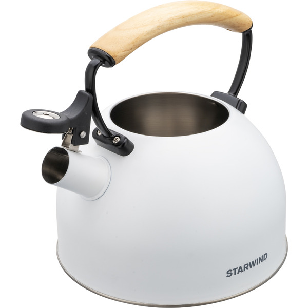 Чайник металлический Starwind SW-CH1712 (белый)